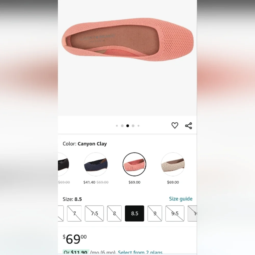 Lucky Brand Ballet Flats - Picture 3 of 8